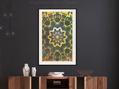 Artgeist - Schilderij - Oriental Glow - Multicolor - 40 X 60 Cm
