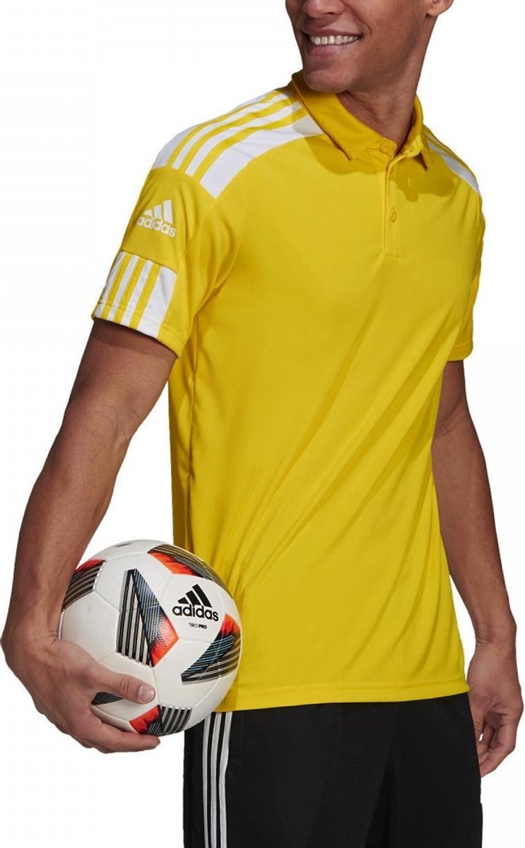 adidas - Squadra 21 Polo - Gele Polo - S - Geel