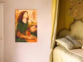 Doe-het-zelf op canvas schilderen - Rossetti's Beata Beatrix-40x60