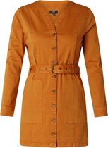 YEST Giada Jurk - Natural Brown - maat 36