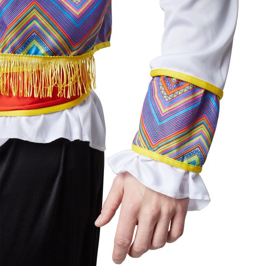 Zwarte travelstof jumpsuit met lange mouwen van Mi Piace 033A Zwarte travelstof jumpsuit met lange mouwen van Mi Piace 033A