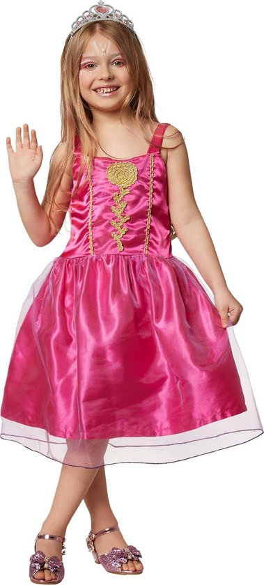 dressforfun - Meisjeskostuum prinses Lavendela 140 (9-10y) - verkleedkleding kostuum halloween verkleden feestkleding carnavalskleding carnaval feestkledij partykleding - 301739