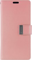 Samsung Galaxy S10 Plus Wallet Case - Goospery Rich Diary - Roze