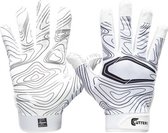 Cutters - American Football - NFL - S150 - Handschoenen - Game Day - TOPO - Receiver Gloves - Wit - Volwassenen - Small/Medium