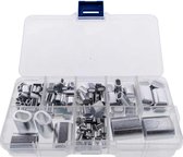 Aluminium Persklemmen assortiment 182 delig