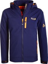 Geographical Norway Softshell Jas Blauw Turbo Dry Rumba - XXL