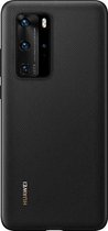 Huawei PU cover - zwart - for Huawei P40 Pro Plus