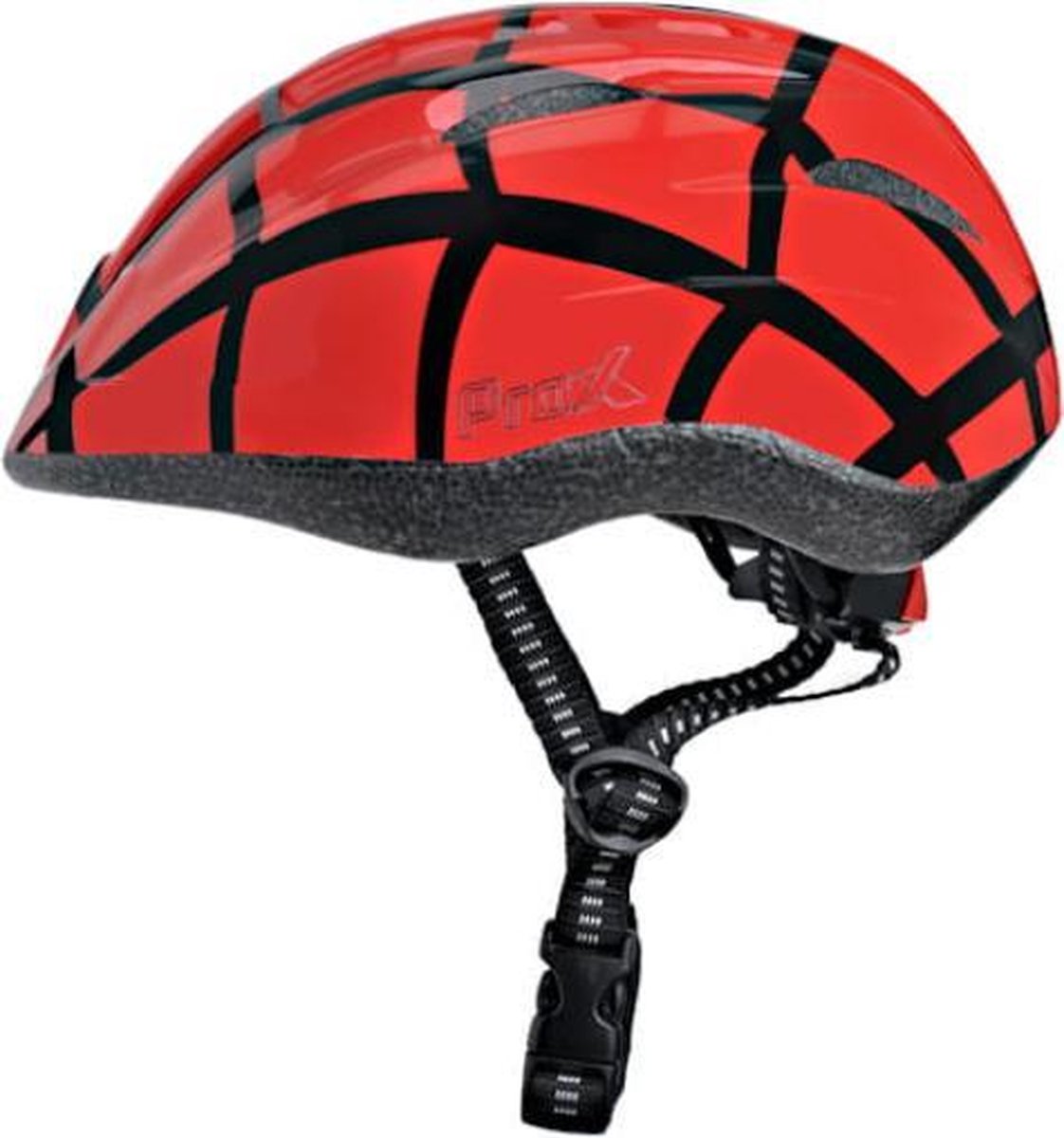 Kinderfietshelm ProX - Fietshelm voor kinderen - Rood - kinderhelm 48/52cm - Small