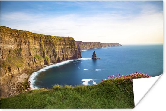 Kliffer of Moher en Irlande papier affiche 60x40 cm - Tirage photo sur Poster (décoration murale salon / chambre) / Poster Europe
