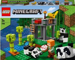 foto van LEGO Minecraft Het Pandaverblijf - 21158