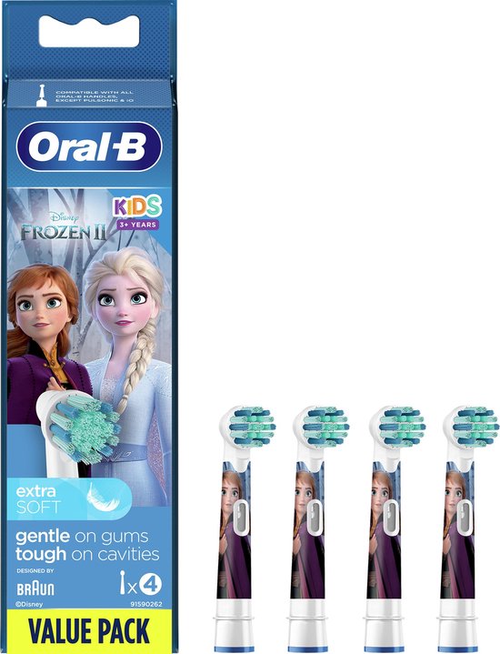 Foto: Oral b disney frozen opzetborstels 4 stuks