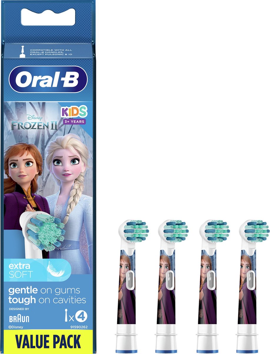Oral-B Opzetborstels Frozen Kids 4 stuks