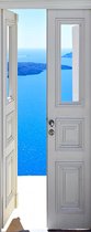 Dekoidea Deursticker Door On The Sea 83 X 210 Cm Vinyl Wit