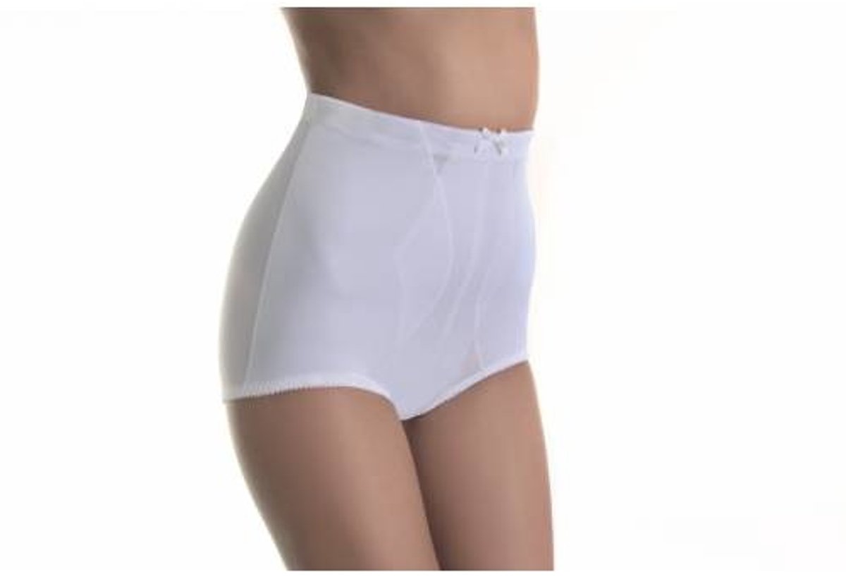 Goedkoopste Sassa Mode dames panty broek / step in - Corrigerende dames onderbroek - Shapewear buik - DS501 - Wit
