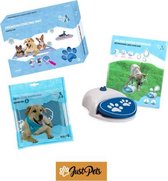 JustPets - Verkoeling voor honden - Set met Koelmat, Waterfontein en Bandana! - XL