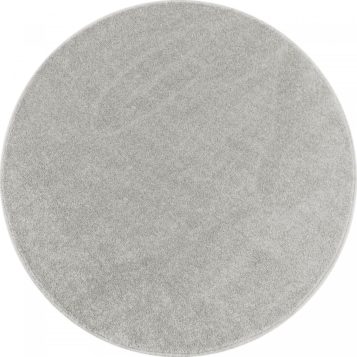 Laagpolig vloerkleed Ata - cream - rond - O 200 cm
