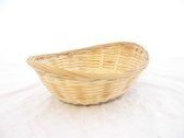 Broodmand bamboe ovaal 30x23x7 cm