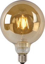 Lucide G125 Filament lamp - Ø 12,5 cm - LED Dimb. - E27 - 1x8W 2700K - Amber