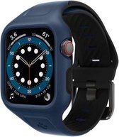 Spigen - Apple Watch (44mm) - Liquid Air Pro Case - Navy