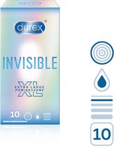Durex - Invisible Extra Large Condoms Enlarged 10Pcs