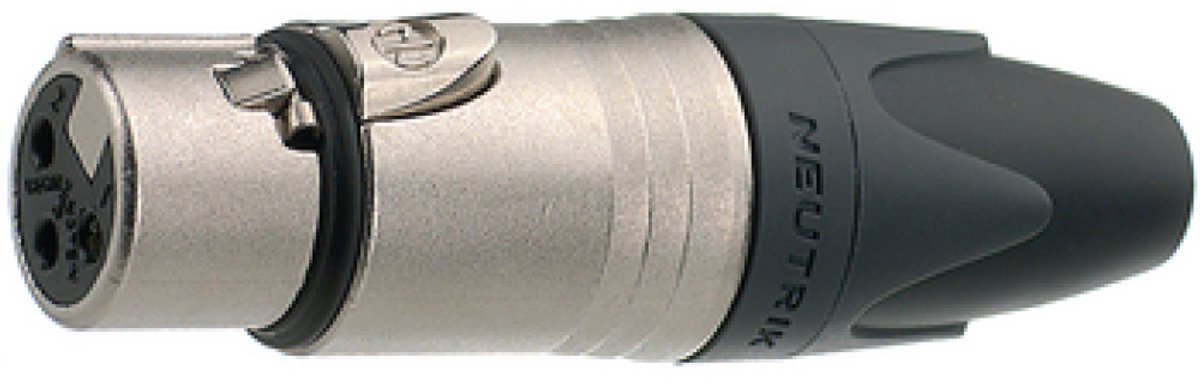 Neutrik Ntr-nc3 fxx Connector Zilver