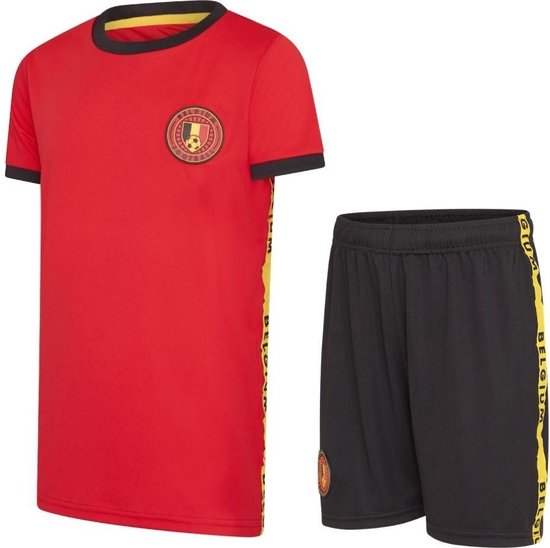 Tenue de football België garçon 21/22 - Tenue België - Tenue België garçon - Tenue de football enfant - Maillot et short België - taille 152