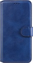 Motorola Moto G8 Power Lite Hoesje - Mobigear - Wallet Serie - Kunstlederen Bookcase - Blauw - Hoesje Geschikt Voor Motorola Moto G8 Power Lite