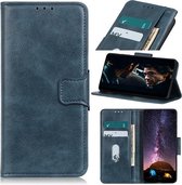 Wicked Narwal | Premium PU Leder bookstyle / book case/ wallet case voor Samsung Samsung Galaxy A22 5G Blauw