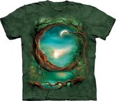 T-shirt Moon Tree S
