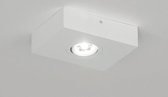 Lumidora Opbouwspot 73303 - Ingebouwd LED - 3.0 Watt - 300 Lumen - 2700 Kelvin - Wit - Metaal - Badkamerlamp