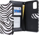 Samsung Galaxy S20+ Bookcase hoesje - CaseBoutique - Zebra Zebra print - Kunstleer