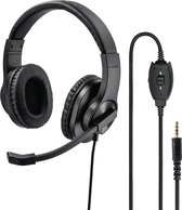 Hama PC-Office-headset "HS-P350", stereo, zwart
