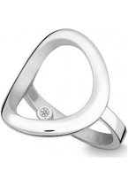 QUINN - Ring - Dames - Zilver 925 - Diamond - Wess. (H) / piqué - breedte 56 - 211456