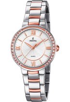 Festina F20221/1 Dames - Horloge - Staal - Bi color - 30mm