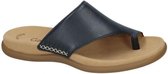 Gabor -Dames -  blauw donker - slippers & muiltjes - maat 36
