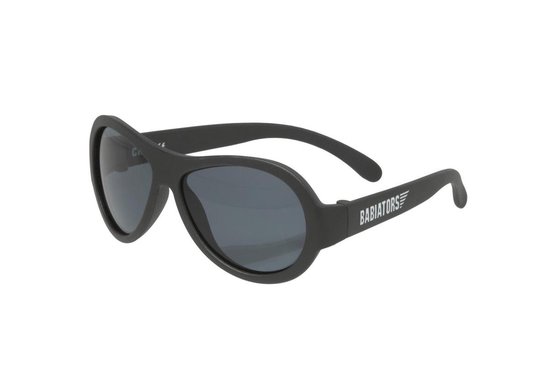 Babiators UV zonnebril Peuter Aviators - Black Ops Zwart - Maat 3-5 jaar