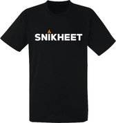 Snikheet heren t-shirt | zomer |cadeau | festival| maat XXXL