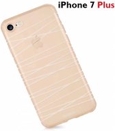 Nest series Goud TPU hoesje back case cover voor iPhone 7 Plus 5.5 inch