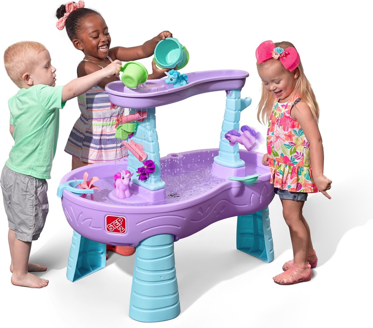 Step2 Watertafel - Speeltafel - Eenhoorns - Met waterrad - 18.9 L - Paars — afbeelding 21