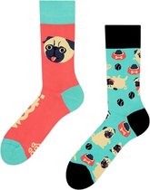 Good Mood Sokken - Mopshond - Unisex Maat 35-38