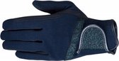 PFIFF rijhandschoen Glamour 8 Donkerblauw