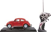 R/C Volkswagen Beatle Classic Die-cast 27 Mhz Rood 1:18