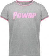 Geisha Meisjes t-shirts & polos Geisha  T-shirt power grijs 176