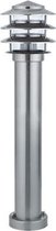 LED Tuinverlichting - Buitenlamp - Kayo 3 - Staand - RVS - E27 - Rond - BSE