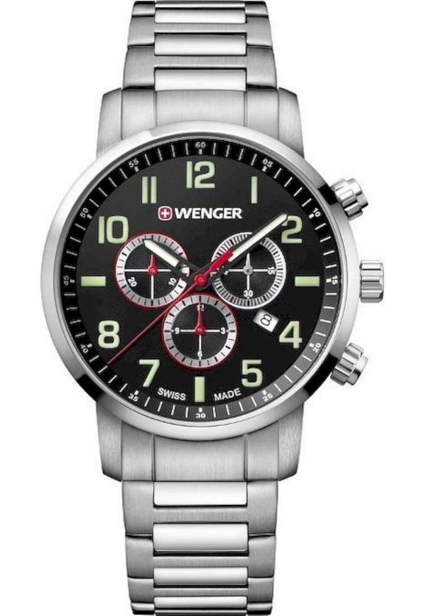 Wenger - 01.1543.102 - Chronograafen - Quartz - Analoog