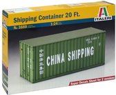 1:24 Italeri 3888 20'FT Shipping Container Plastic kit