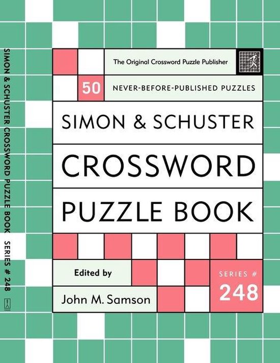 Simon And Schuster Crossword Puzzle Book John M Samson Boeken Bol Com