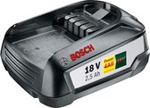 Bosch PBA 18 vervangende accu, 18 volt systeem, 2,5 Ah