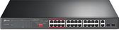 TP-LINK TL-SL1226P Unmanaged Fast Ethernet (10/100) Power over Ethernet (PoE) 1U Grijs
