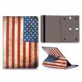 Acer Iconia One 7 B1-770 draaibare hoes met USA flag